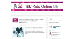 Desktop Screenshot of eukidsonline.de